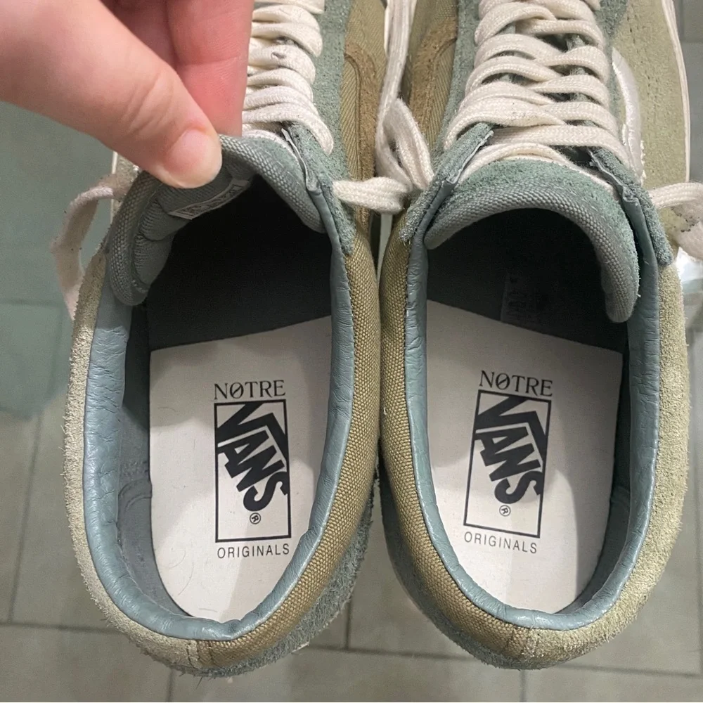 Norte Matcha Green Vans Og Style 36 Lx- mens sz 10.5 - suede - athletic - Picture 10 of 11